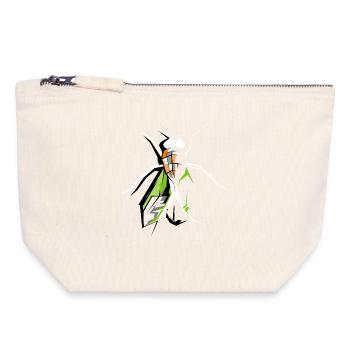 Fly Insects Fly Fly Symbol Vector - Canvas Zip Pouch 18 x 19 cm - nature - Front