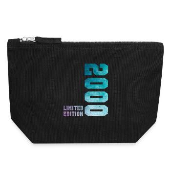 2000 Limited Edition 26 Years Anniversary - Canvas Zip Pouch 18 x 19 cm - black - Front