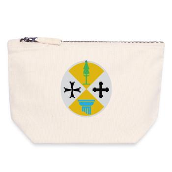 Calabria Italy - Canvas Zip Pouch 18 x 19 cm - nature - Front