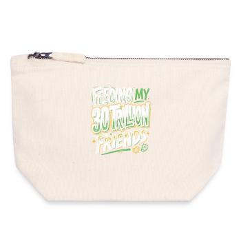 Nutrition Health Expert - Canvas Zip Pouch 18 x 19 cm - nature - Front