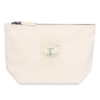 1963 Born Birthday Retro Vintage - Canvas Zip Pouch 18 x 19 cm - nature - Front