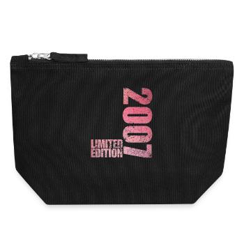 Édition Limitée 2007 18ème Cadeau d’Anniversaire - Pochette zippée en toile 18 x 19 cm - noir - Devant