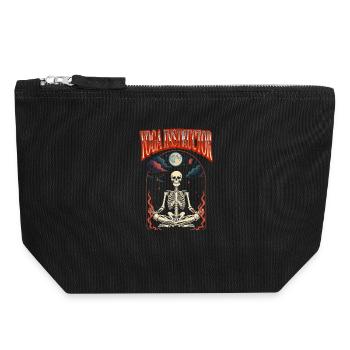 Yoga Teacher Halloween Tarot - Canvas Zip Pouch 18 x 19 cm - black - Front