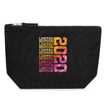 LIMITED EDITION 2020 6 YEARS 6TH BIRTHDAY - Canvas Zip Pouch 18 x 19 cm - black - Front