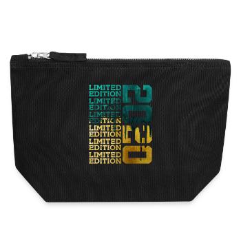 LIMITED EDITION 2020 6 YEARS 6TH BIRTHDAY - Canvas Zip Pouch 18 x 19 cm - black - Front
