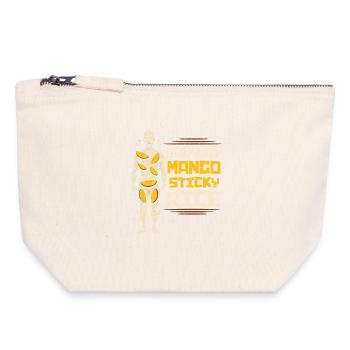 Mango Sticky Rice - Canvas Zip Pouch 18 x 19 cm - nature - Front