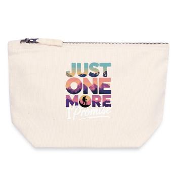 Just One More Promise - Hiking Retro - Canvas Zip Pouch 18 x 19 cm - nature - Front