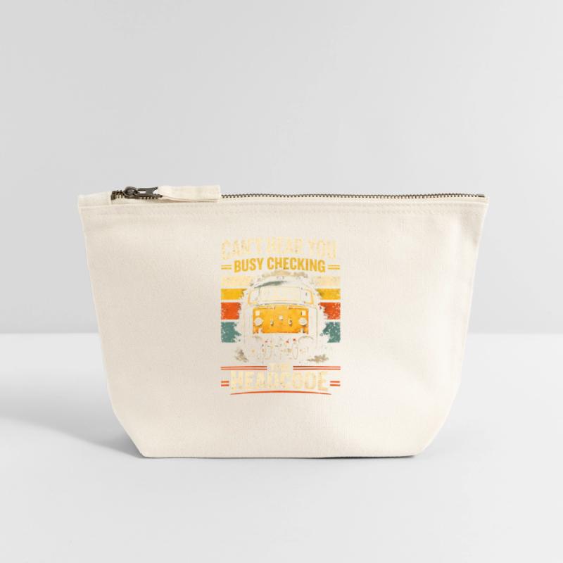 Hear Nothing: Headcode | Trainspotting Canvas Zip Pouch 18 x 19 cm