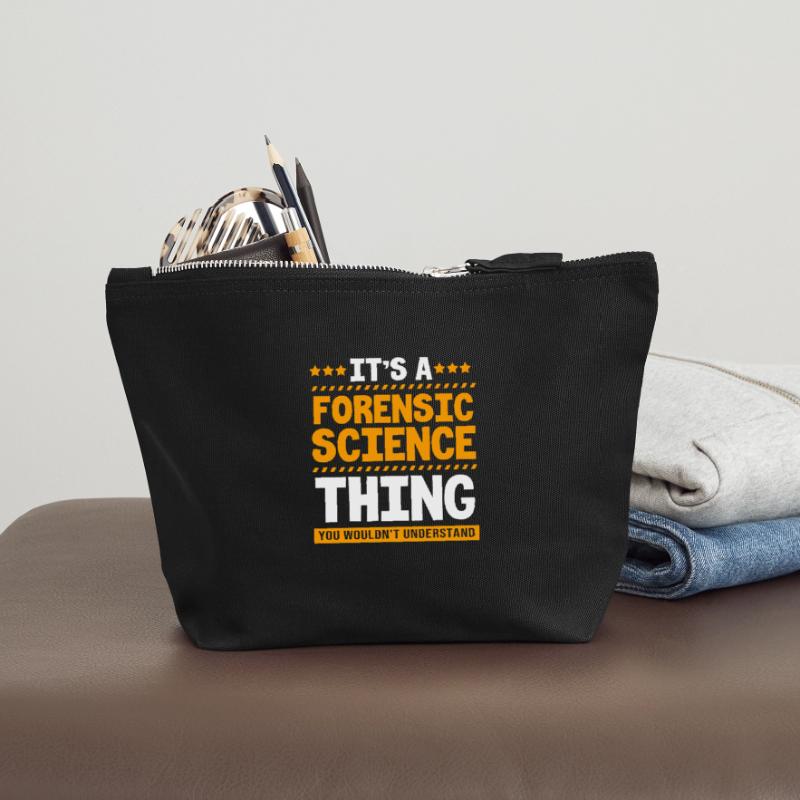 Forensics Forensic Experts Canvas Zip Pouch 18 x 19 cm