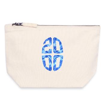 26 YEARS OLD 2000 26TH BIRTHDAY - Canvas Zip Pouch 18 x 19 cm - nature - Front