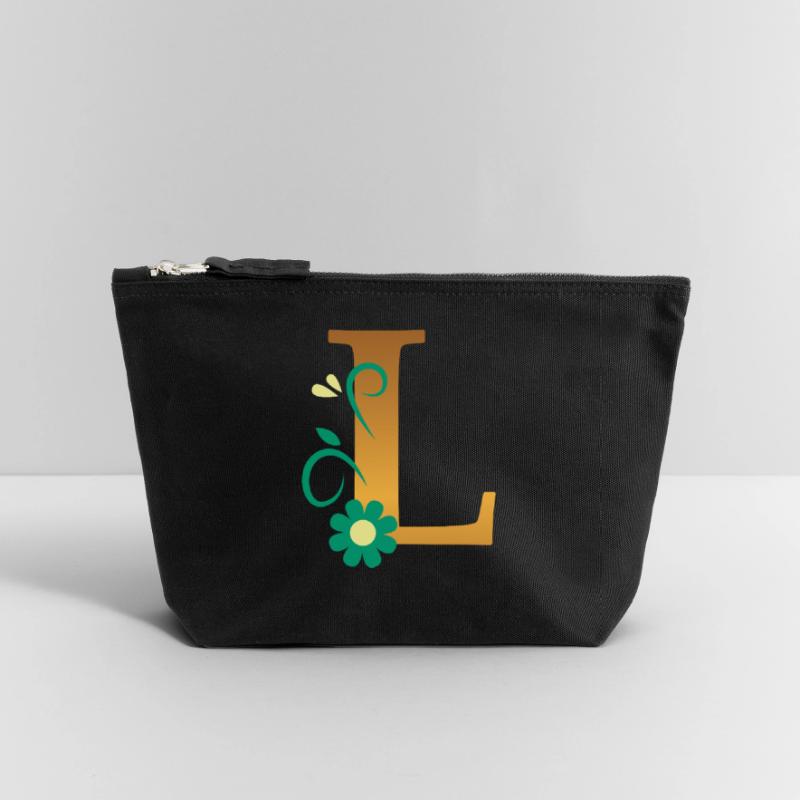 L Canvas Reißverschluss-Täschchen (18 x 19 cm)