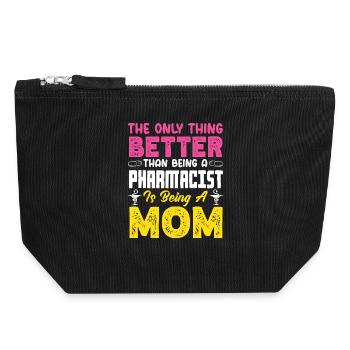 Pharmacist Pharmaceutical Technical - Canvas Zip Pouch 18 x 19 cm - black - Front