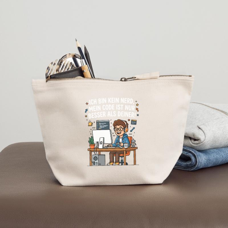 Coder Humor Programmierer Spruch Canvas Reißverschluss-Täschchen (18 x 19 cm)