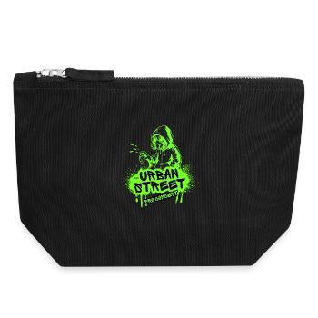 Urban Street Pro Concept Neon - Canvas Reißverschluss-Täschchen (18 x 19 cm) - Schwarz - Vorne