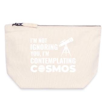 Astronomy Solar System Design  - Canvas Zip Pouch 18 x 19 cm - nature - Front