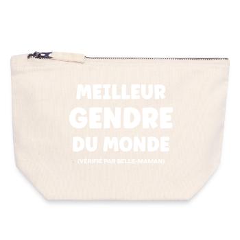 son-in-law - Canvas Zip Pouch 18 x 19 cm - nature - Front