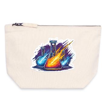 Lab Geek Quadrantid Meteor Shower Lab Experiment - Canvas Zip Pouch 18 x 19 cm - nature - Front