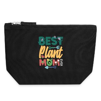 Garten- Und Pflanzenliebhaber Geschenke - Canvas Reißverschluss-Täschchen (18 x 19 cm) - Schwarz - Vorne