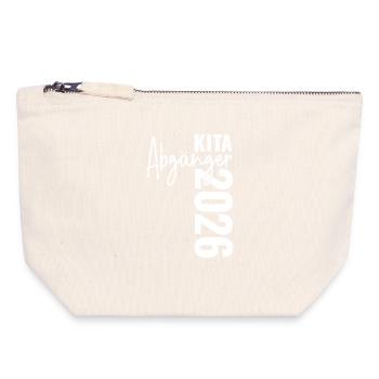 Daycare graduates 2026 - Canvas Zip Pouch 18 x 19 cm - nature - Front