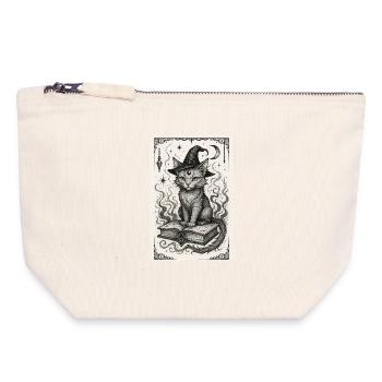 Witchy Yuumi - Canvas Zip Pouch 18 x 19 cm - nature - Front