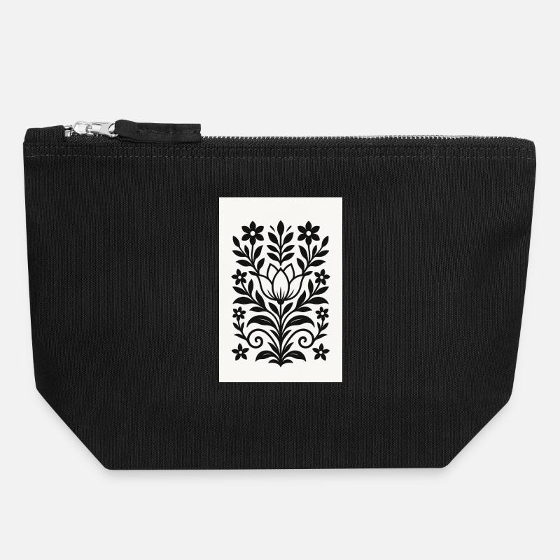 RayPay Eclipse - Pochette zippée en toile 18 x 19 cm - noir