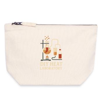 Hot Sauce Maker Fermented Chili Spicy - Canvas Zip Pouch 18 x 19 cm - nature - Front