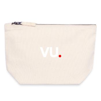 Seen - Canvas Zip Pouch 18 x 19 cm - nature - Front