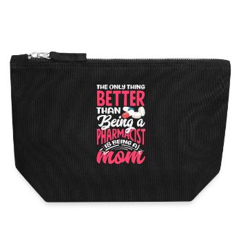 Pharmacist Pharmaceutical Technical - Canvas Zip Pouch 18 x 19 cm - black - Front