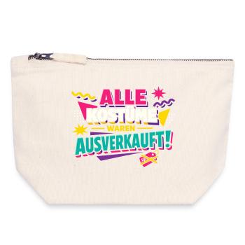 All costumes were sold out Carnival - Canvas Zip Pouch 18 x 19 cm - nature - Front