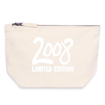 2008 Limited Edition 18th Birthday - Canvas Zip Pouch 18 x 19 cm - nature - Front