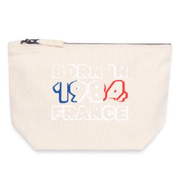 1984 - Canvas Zip Pouch 18 x 19 cm - nature - Front