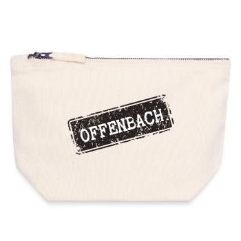 Offenbach Music Festival Design - Canvas Zip Pouch 18 x 19 cm - nature - Front