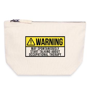 Occupational Therapy - Canvas Zip Pouch 18 x 19 cm - nature - Front