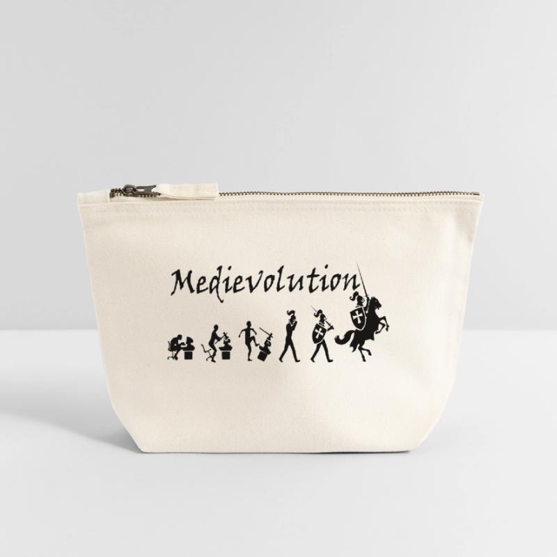 Medievolution – Medieval Evolution Canvas Zip Pouch 18 x 19 cm