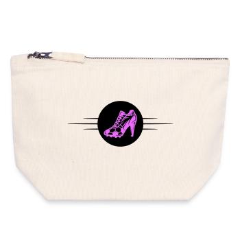Women's Football Football Boots Football - Canvas Zip Pouch 18 x 19 cm - nature - Front