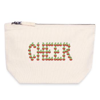 Tomatoes cheer - Canvas Zip Pouch 18 x 19 cm - nature - Front