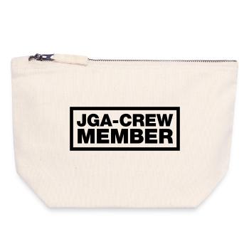 Bachelor Party Crew Member Element Top (Bachelor Party MC Rocker Design) - Canvas Zip Pouch 18 x 19 cm - nature - Front