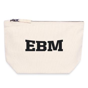 ebm - Canvas Zip Pouch 18 x 19 cm - nature - Front