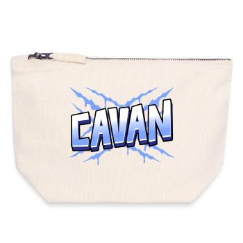 Cavan County, Irland - Canvas Reißverschluss-Täschchen (18 x 19 cm) - Naturweiß - Vorne