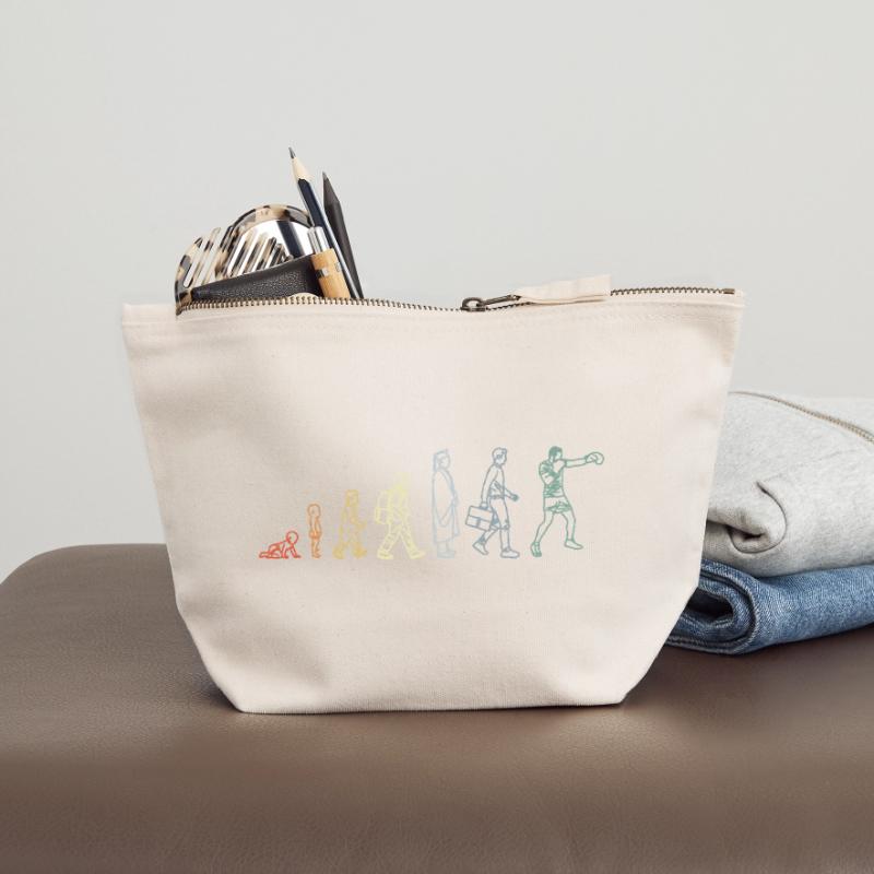 Vintage Boxes Evolution Canvas Zip Pouch 18 x 19 cm