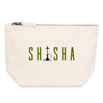 Hookah - Canvas Zip Pouch 18 x 19 cm - nature - Front