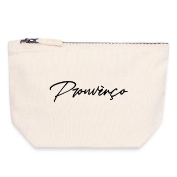 Prouvènço - Canvas Zip Pouch 18 x 19 cm - nature - Front