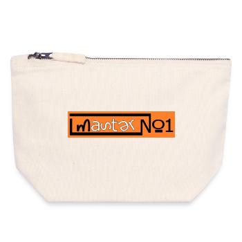 Master Number One - Canvas Zip Pouch 18 x 19 cm - nature - Front