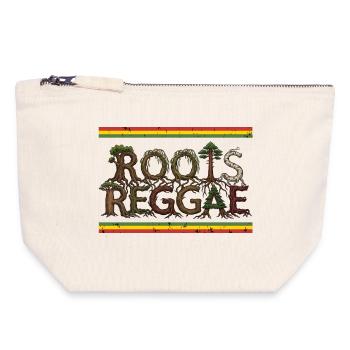 Roots Reggae Forest - Canvas Zip Pouch 18 x 19 cm - nature - Front