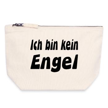 Angel - Canvas Zip Pouch 18 x 19 cm - nature - Front
