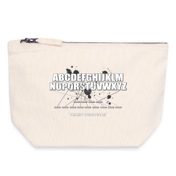 The Quest - Stay Different - Canvas Zip Pouch 18 x 19 cm - nature - Front