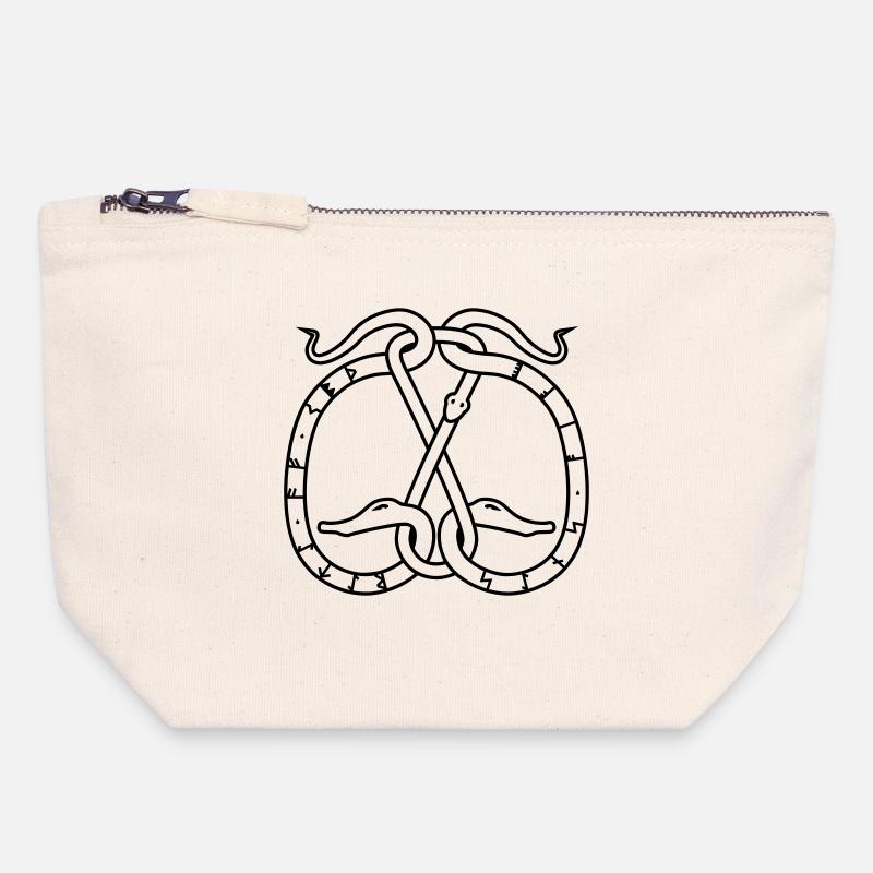 Memory - Canvas Zip Pouch 18 x 19 cm - nature