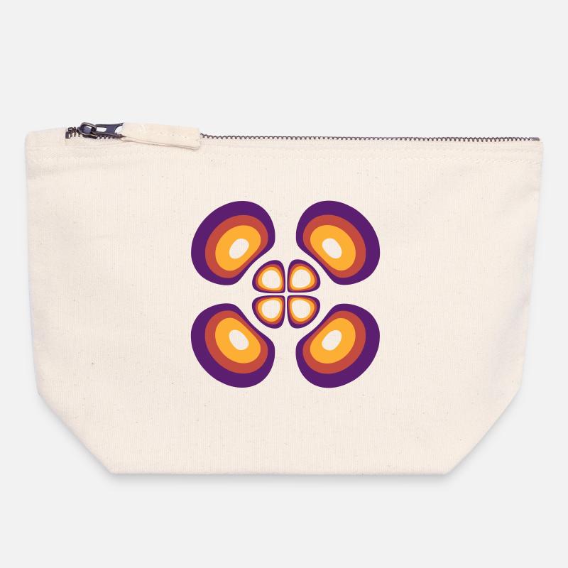 Probability density Hydrogen atom (4,2,1) - Canvas Zip Pouch 18 x 19 cm - nature