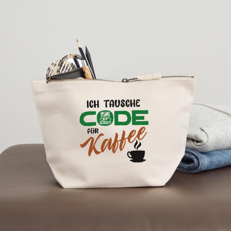 Programmierer Softwareentwickler Developer Code Canvas Reißverschluss-Täschchen (18 x 19 cm)