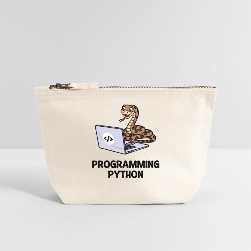 Developer Funny Sayings Programmer Computer Canvas Zip Pouch 18 x 19 cm